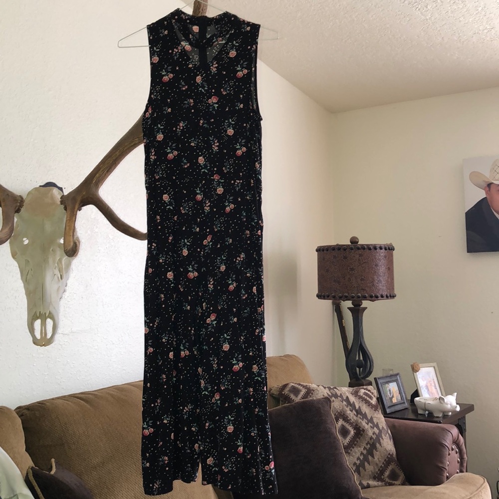 Floral Jump suit